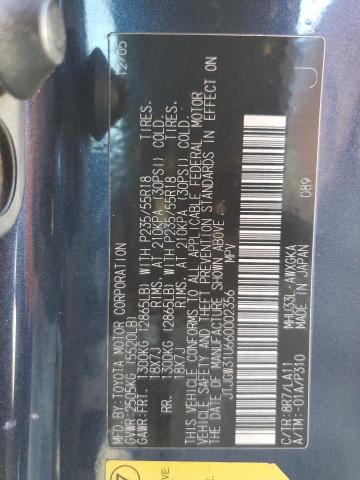 Photo 10 from auction – 2006 LEXUS RX 400 with VIN JTJGW31U660002356