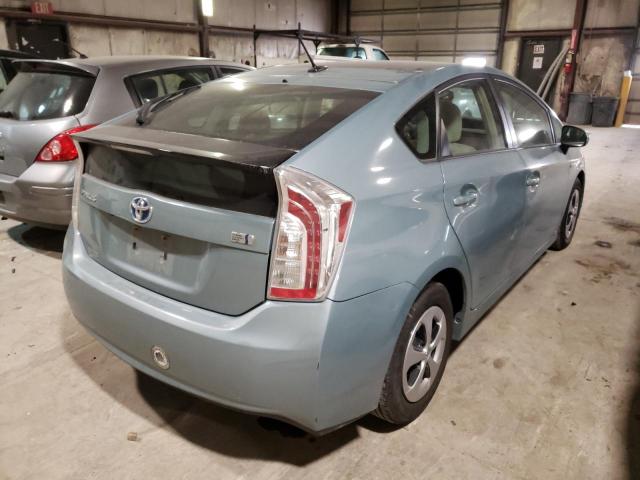 Photo 4 from auction – 2014 TOYOTA PRIUS with VIN JTDKN3DU3E1769912