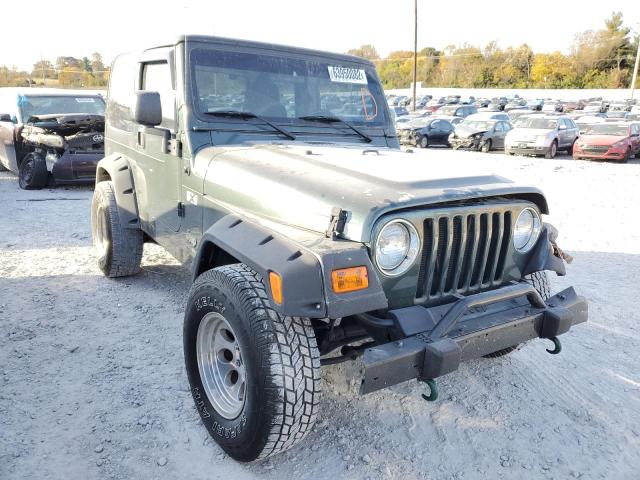 JEEP WRANGLER C 2003 with VIN 1J4FA39S13P375916 - Photo from auction