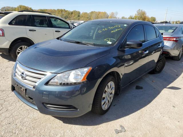 Photo 2 from auction – 2013 NISSAN SENTRA S with VIN 3N1AB7AP9DL738510