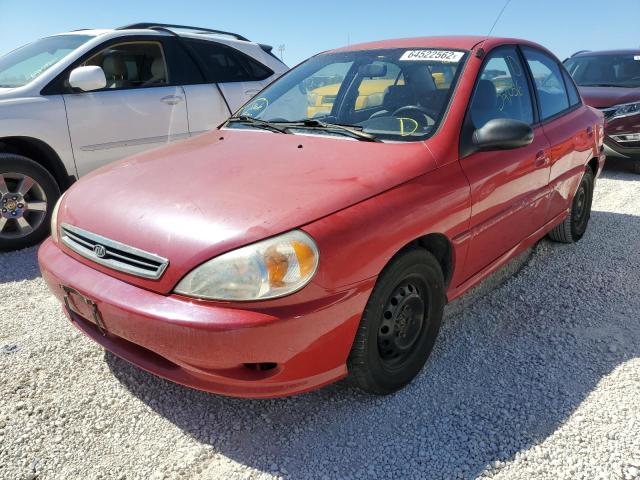 Photo 2 from auction – 2002 KIA RIO with VIN KNADC123126086342