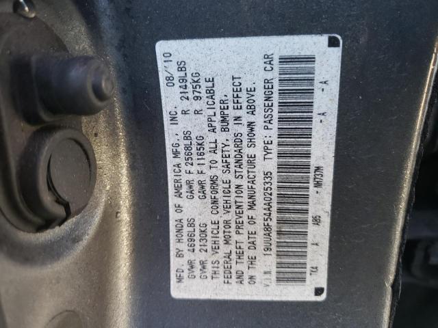Photo 10 from auction – 2010 ACURA TL with VIN 19UUA8F54AA025335