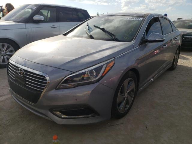 Photo 2 from auction – 2016 HYUNDAI SONATA HYB with VIN KMHE34L12GA016760