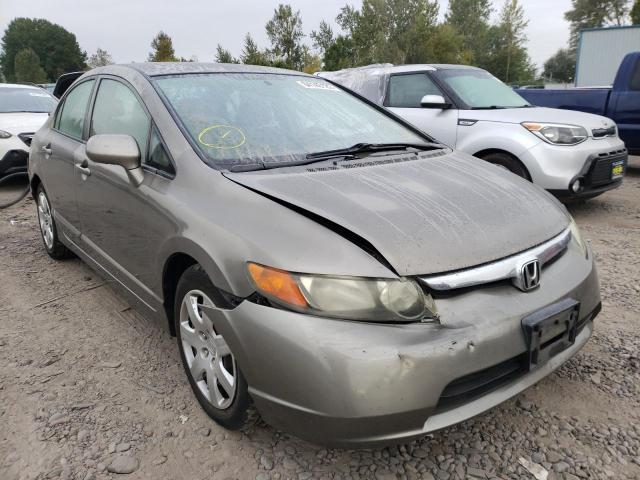 HONDA CIVIC LX 2008 with VIN 2HGFA16558H318334 - Photo from auction