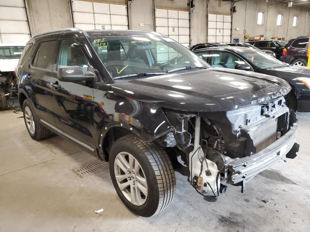 FORD EXPLORER X 2018 with VIN 1FM5K8D80JGC52527 - Photo from auction