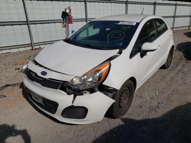 Photo 2 from auction – 2012 KIA RIO LX with VIN KNADM5A37C6039050