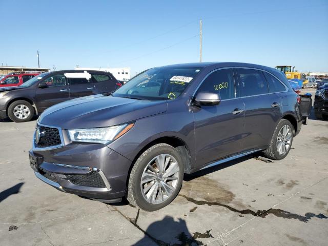 Photo 2 from auction – 2017 ACURA MDX TECHNO with VIN 5J8YD4H50HL003023