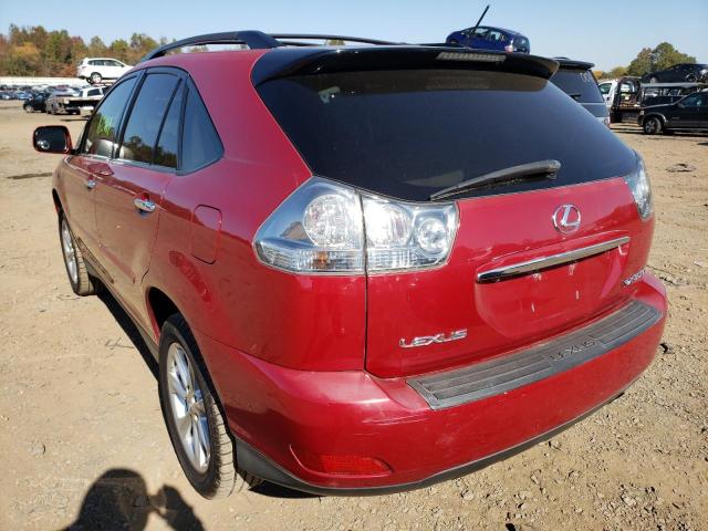 Photo 3 from auction – 2009 LEXUS RX 350 with VIN 2T2HK31U19C107640
