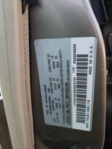 Photo 10 from auction – 1999 MAZDA 626 ES with VIN 1YVGF22C9X5823744