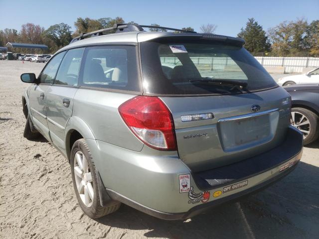 Photo 3 from auction – 2009 SUBARU OUTBACK 2. with VIN 4S4BP61C696323930