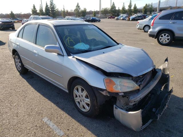 HONDA CIVIC EX 2003 with VIN 2HGES26773H556579 - Photo from auction