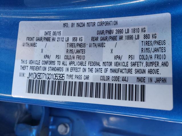 Photo 10 from auction – 2016 MAZDA CX-3 GRAND with VIN JM1DKBD71G0105395
