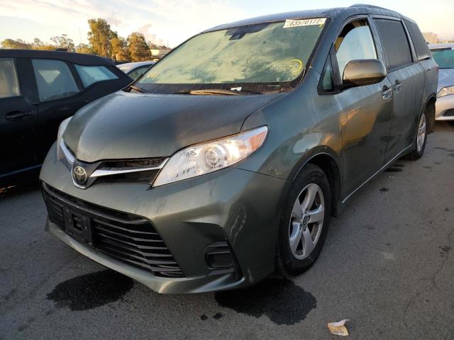Photo 2 from auction – 2019 TOYOTA SIENNA LE with VIN 5TDKZ3DC2KS013630