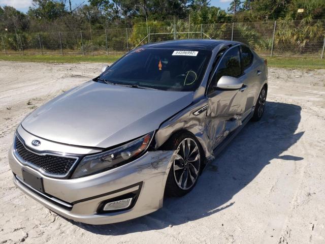 Photo 2 from auction – 2014 KIA OPTIMA SX with VIN 5XXGR4A62EG284395