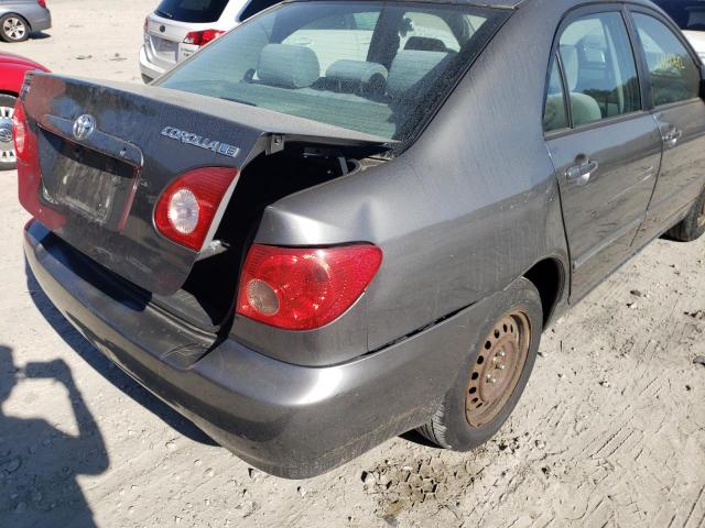 Photo 9 from auction – 2005 TOYOTA COROLLA CE with VIN 2T1BR30E05C365772