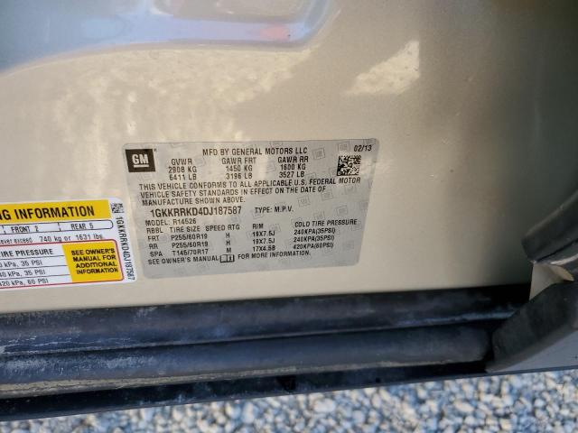 Photo 10 from auction – 2013 GMC ACADIA SLT with VIN 1GKKRRKD4DJ187587