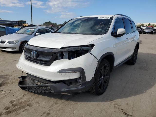 Photo 2 from auction – 2021 HONDA PILOT SE with VIN 5FNYF5H21MB047016