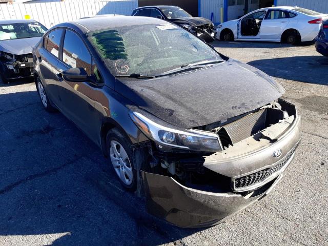KIA FORTE LX 2017 with VIN 3KPFK4A71HE100487 - Photo from auction