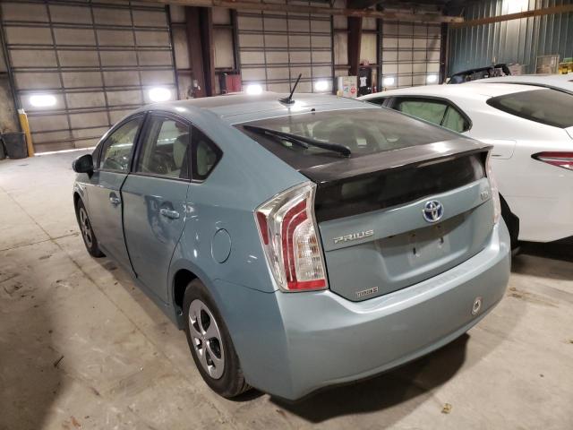 Photo 3 from auction – 2014 TOYOTA PRIUS with VIN JTDKN3DU3E1769912