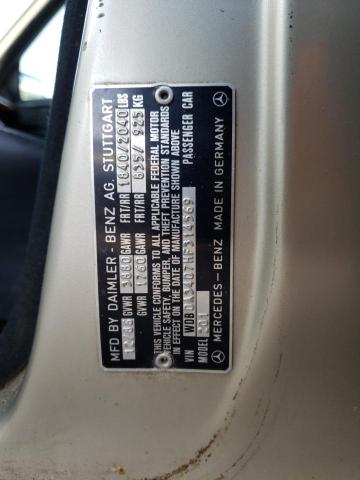 Photo 10 from auction – 1987 MERCEDES-BENZ 190 E 2.3- with VIN WDBDA34D7HF314569