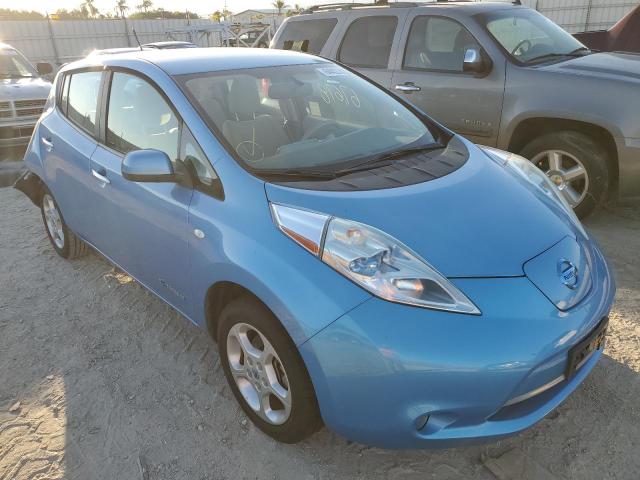 NISSAN LEAF SV 2011 with VIN JN1AZ0CP7BT000181 - Photo from auction