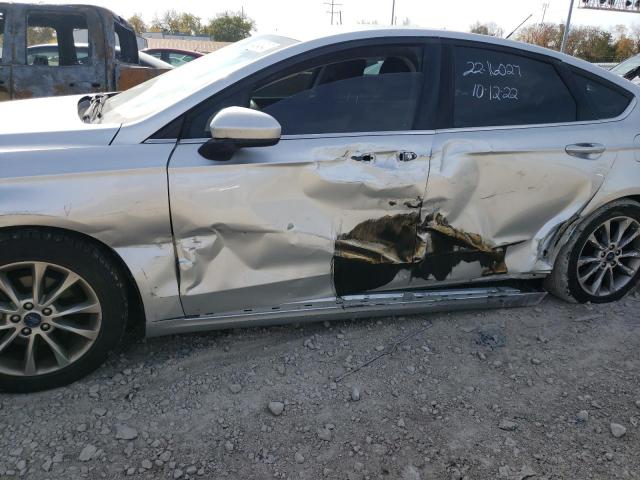 Photo 9 from auction – 2017 FORD FUSION SE with VIN 3FA6P0HD3HR128926