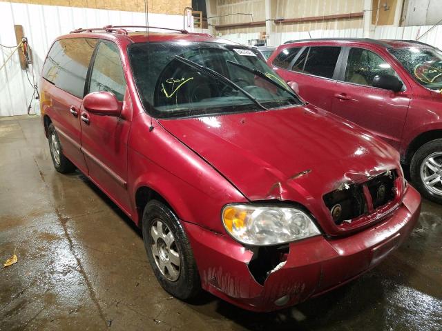 Photo 1 from auction – 2002 KIA SEDONA EX with VIN KNDUP131226312134