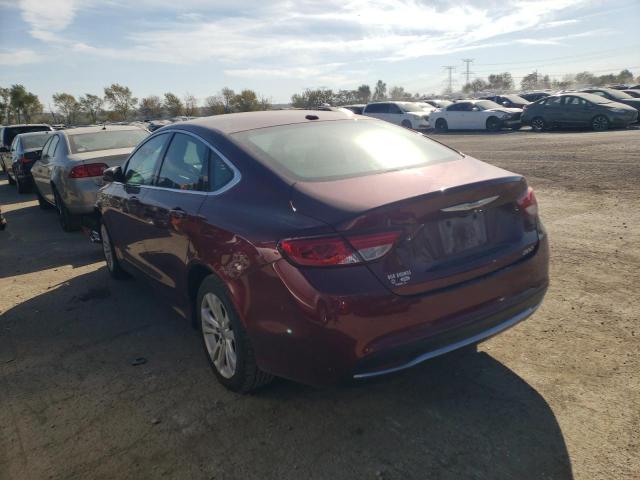 Photo 3 from auction – 2015 CHRYSLER 200 LIMITE with VIN 1C3CCCAB4FN555023