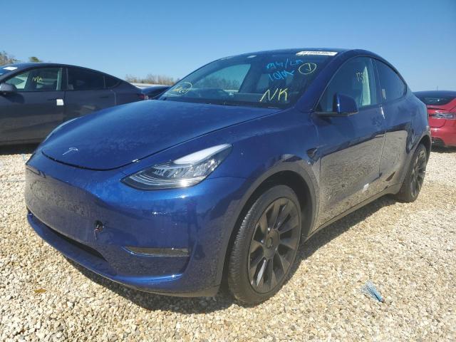 Photo 2 from auction – 2022 TESLA MODEL Y with VIN 7SAYGDEE2NF437276