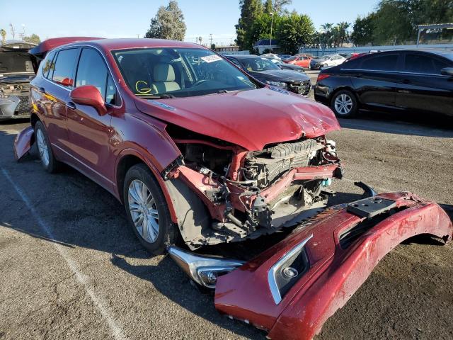 BUICK ENVISION P 2017 with VIN LRBFXASA0HD195604 - Photo from auction
