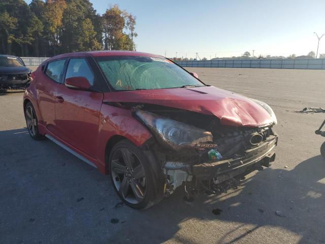 HYUNDAI VELOSTER T 2013 with VIN KMHTC6AE5DU176182 - Photo from auction