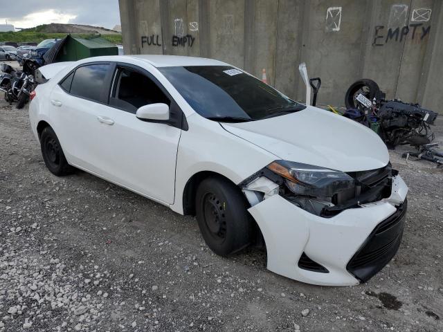 TOYOTA COROLLA L 2018 with VIN 2T1BURHE3JC015472 - Photo from auction