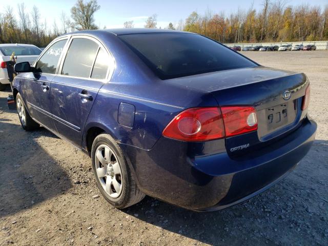 Photo 3 from auction – 2008 KIA OPTIMA LX with VIN KNAGE123185177634