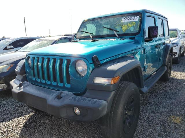 Photo 2 from auction – 2019 JEEP WRANGLER U with VIN 1C4HJXDG8KW615752