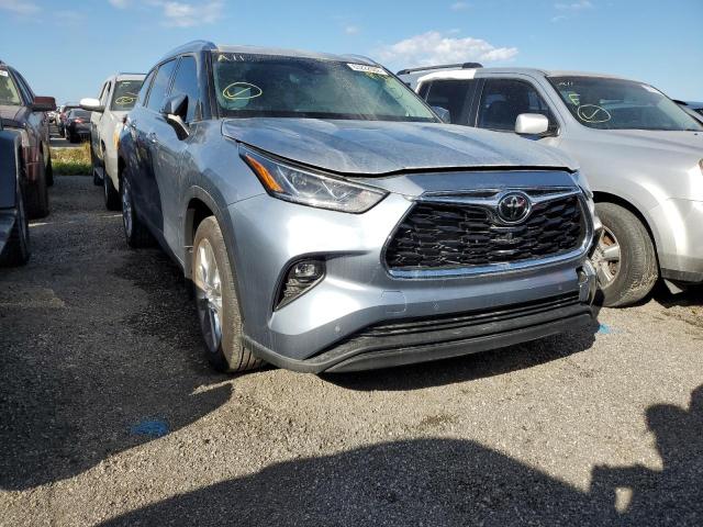 TOYOTA HIGHLANDER 2021 with VIN 5TDDZRBH6MS120578 - Photo from auction