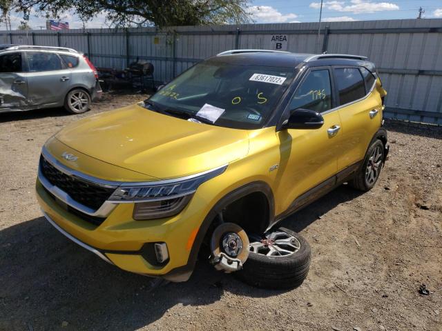 Photo 2 from auction – 2022 KIA SELTOS SX with VIN KNDETCA25N7274114