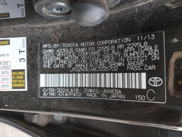 Photo 10 from auction – 2014 TOYOTA PRIUS V with VIN JTDZN3EU6E3325702