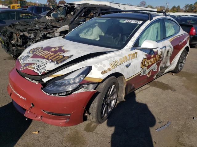 Photo 2 from auction – 2020 TESLA MODEL 3 with VIN 5YJ3E1EB8LF793651