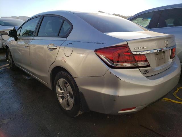 Photo 3 from auction – 2013 HONDA CIVIC LX with VIN 19XFB2F58DE065159