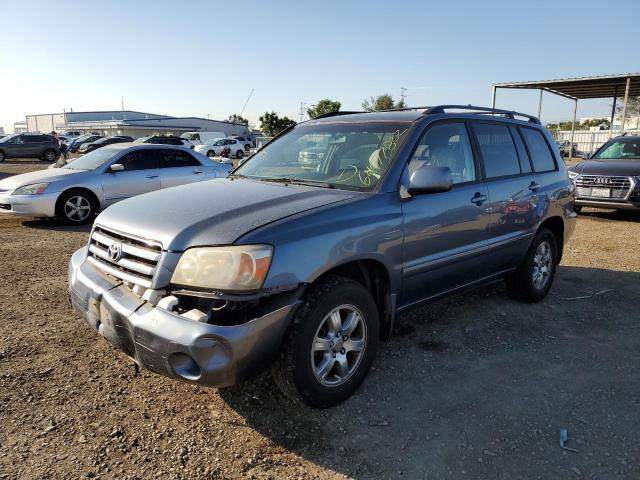 Photo 2 from auction – 2005 TOYOTA HIGHLANDER with VIN JTEGP21A850069597