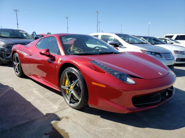 FERRARI 458 SPIDER 2012 with VIN ZFF68NHA0C0188795 - Photo from auction