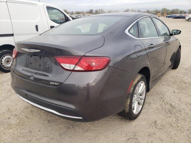 Photo 4 from auction – 2016 CHRYSLER 200 LIMITE with VIN 1C3CCCAB2GN144379
