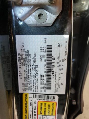Photo 10 from auction – 2014 FORD FUSION SE with VIN 3FA6P0H91ER111307
