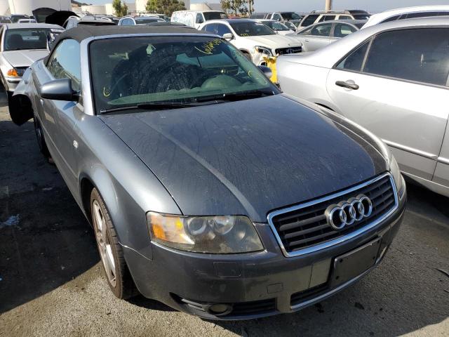 AUDI A4 1.8 CAB 2003 مع رقم تعريف المركبة WAUAC48H43K021985 - صورة من المزاد