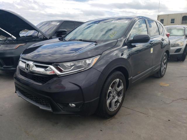 Photo 2 from auction – 2017 HONDA CR-V EXL with VIN 7FARW1H81HE037727