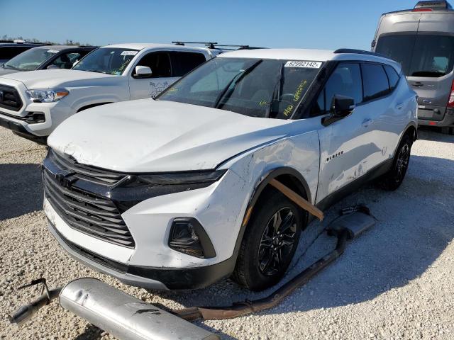 Photo 2 from auction – 2022 CHEVROLET BLAZER 2LT with VIN 3GNKBCR42NS136227