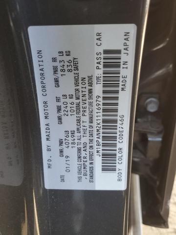Photo 10 from auction – 2019 MAZDA 3 PREMIUM with VIN JM1BPANM2K1116979