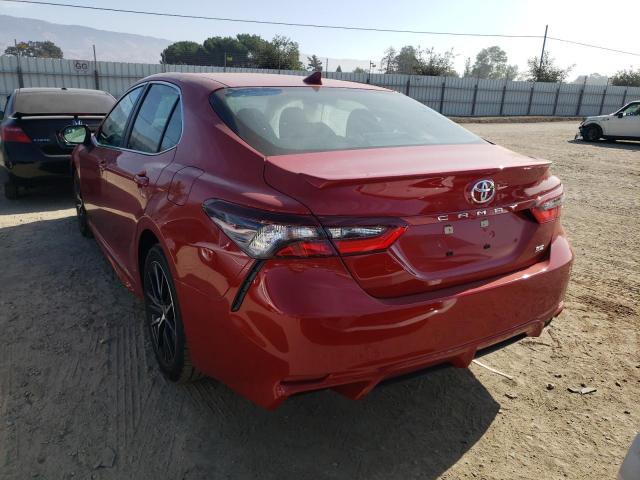 Photo 3 from auction – 2022 TOYOTA CAMRY SE with VIN 4T1G11AK2NU076025