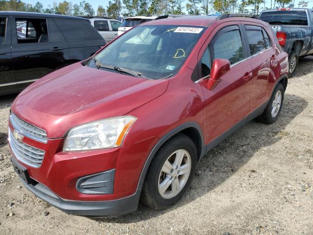 Photo 2 from auction – 2015 CHEVROLET TRAX 1LT with VIN KL7CJLSB6FB096396