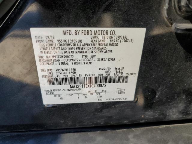 Photo 10 from auction – 2018 FORD ECOSPORT S with VIN MAJ3P1TEXJC200072